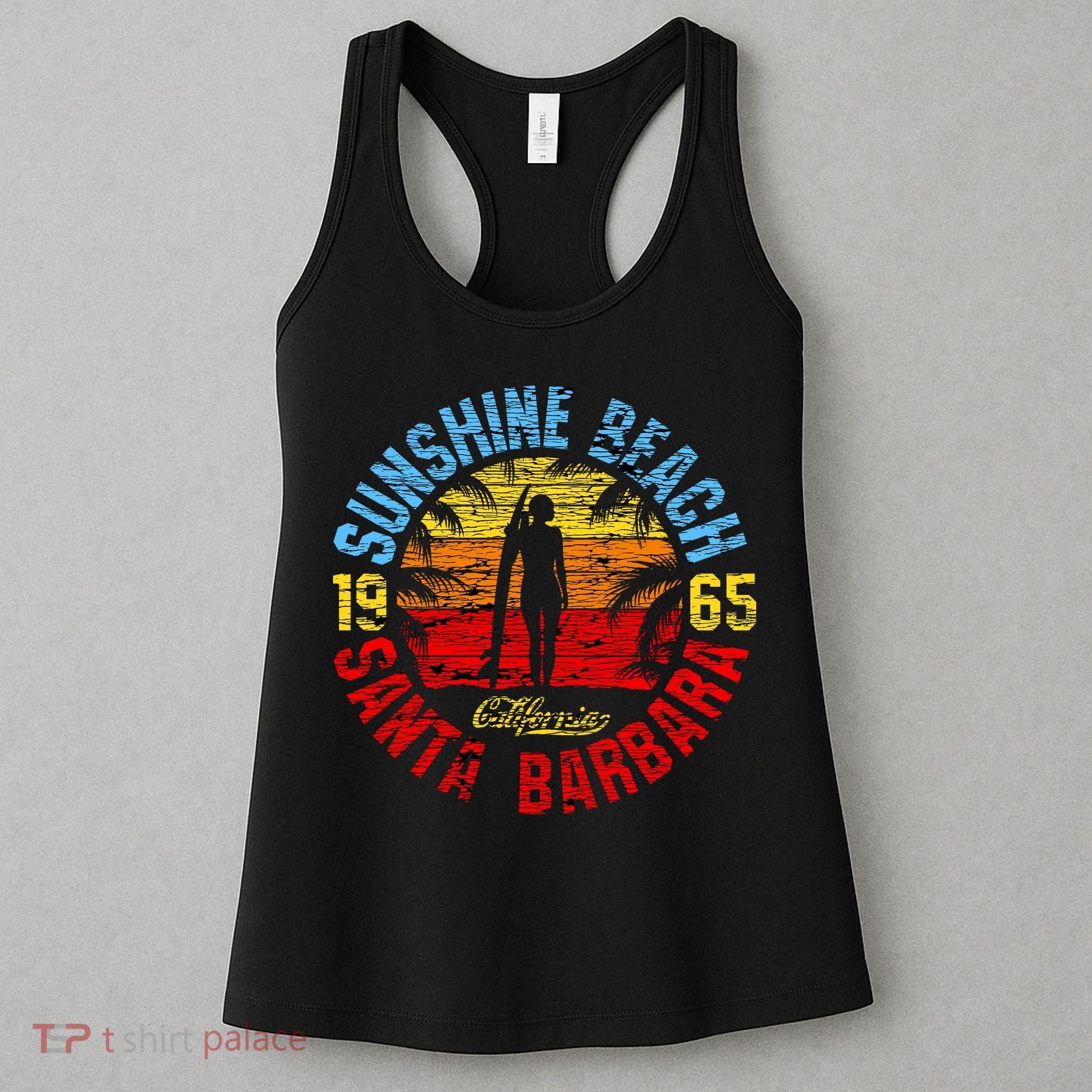 Santa Barbara California Women's Tank Top