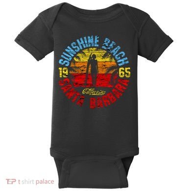 Santa Barbara California Baby Bodysuit