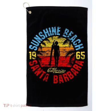 Santa Barbara California Golf Towel