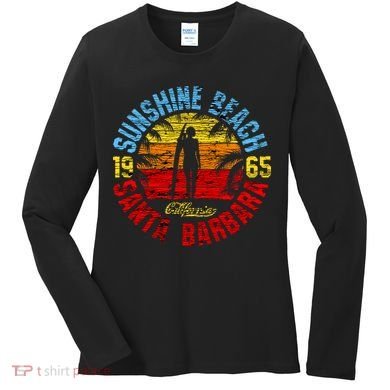 Santa Barbara California Women's Long Sleeve Shirt