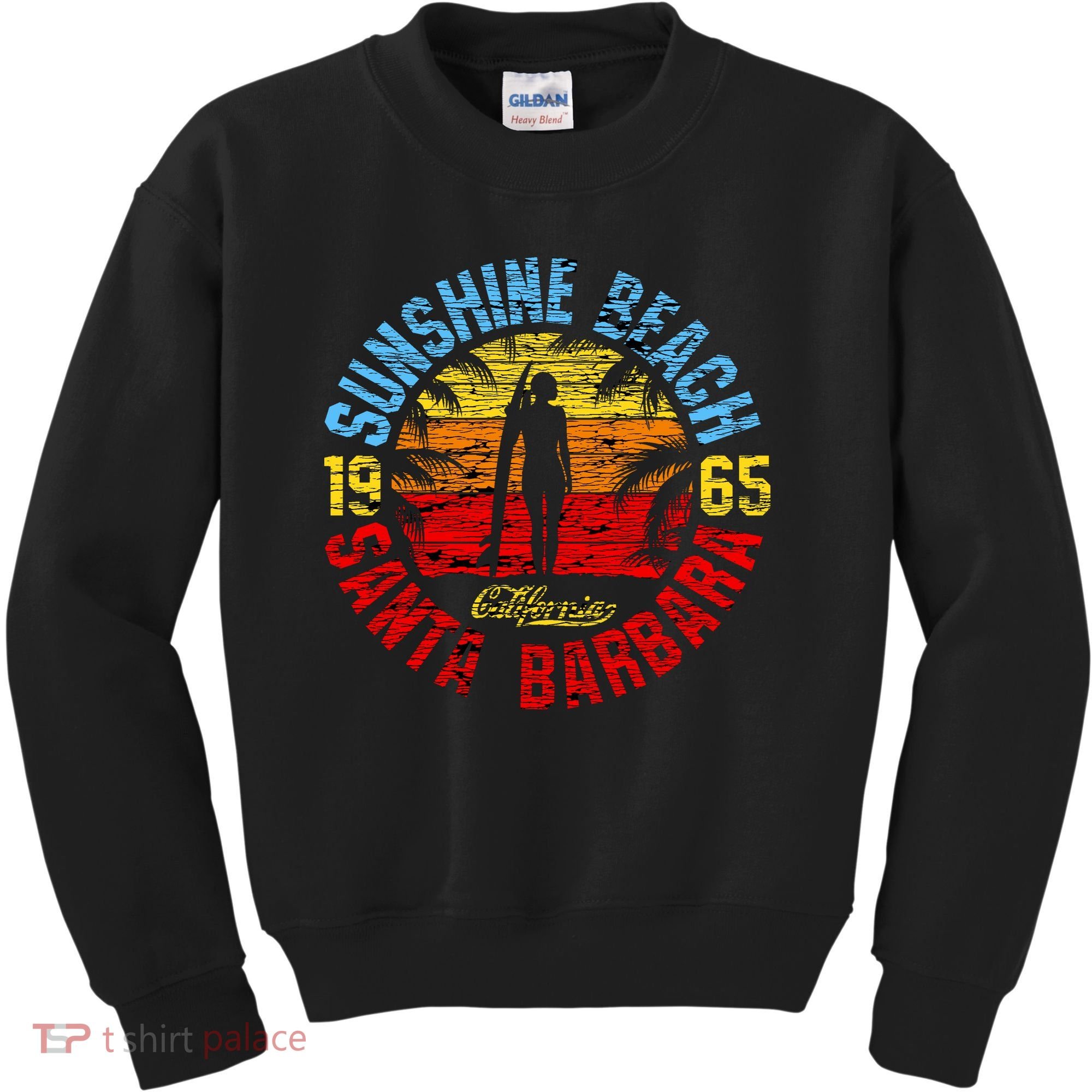 Santa Barbara California Kids Sweatshirt