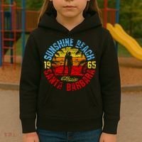 Santa Barbara California Kids Hoodie thumb 3