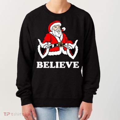 Santa Believe Women's Sweatshirt