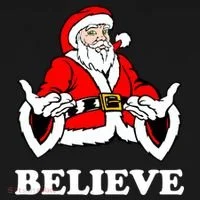 Santa Believe Long Sleeve Shirt thumb 2