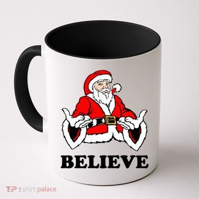 Santa Believe Coffee Mug