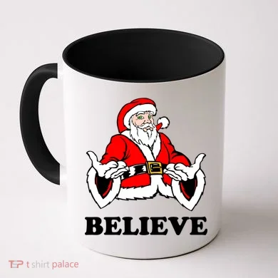 Santa Believe Coffee Mug