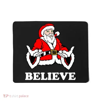 Santa Believe Mousepad