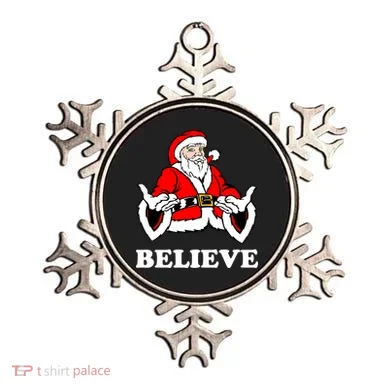 Santa Believe Ornament