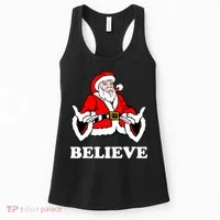 Santa Believe Women's Tank Top thumb 0
