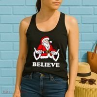 Santa Believe Women's Tank Top thumb 2
