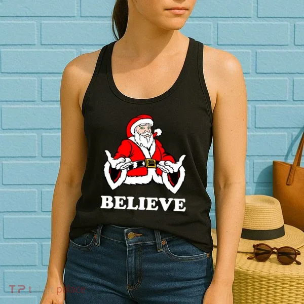 Santa Believe Women's Tank Top