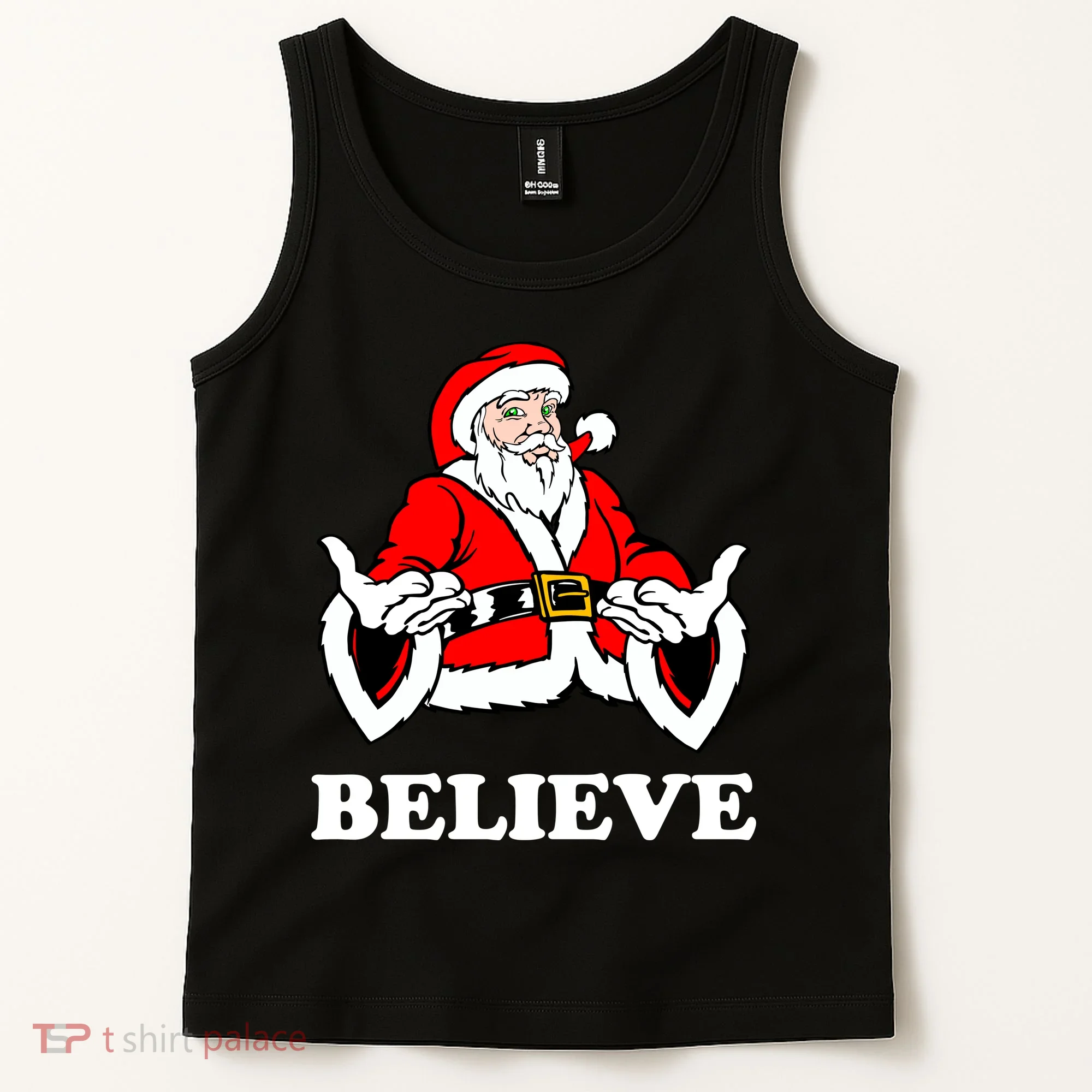 Santa Believe Tank Top