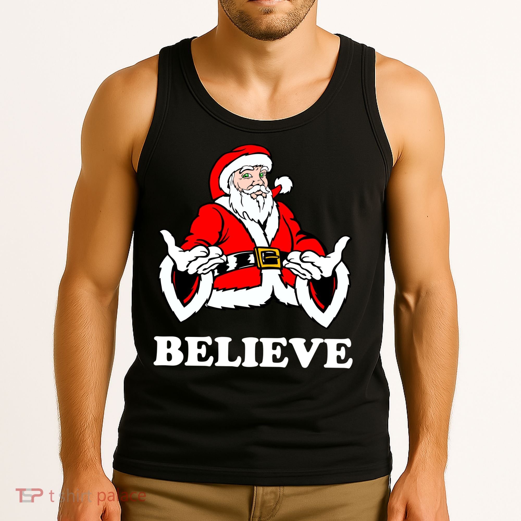 Santa Believe Tank Top