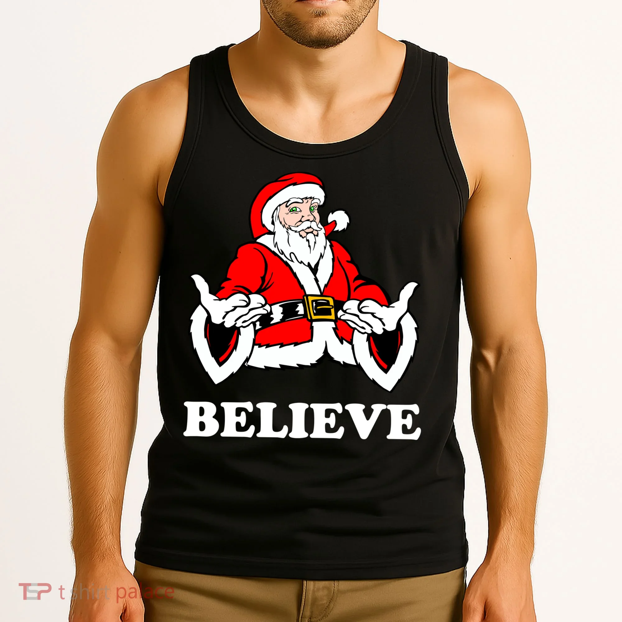 Santa Believe Tank Top