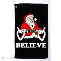 Santa Believe Golf Towel thumb 0