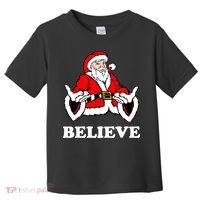 Santa Believe Toddler T-Shirt thumb 0