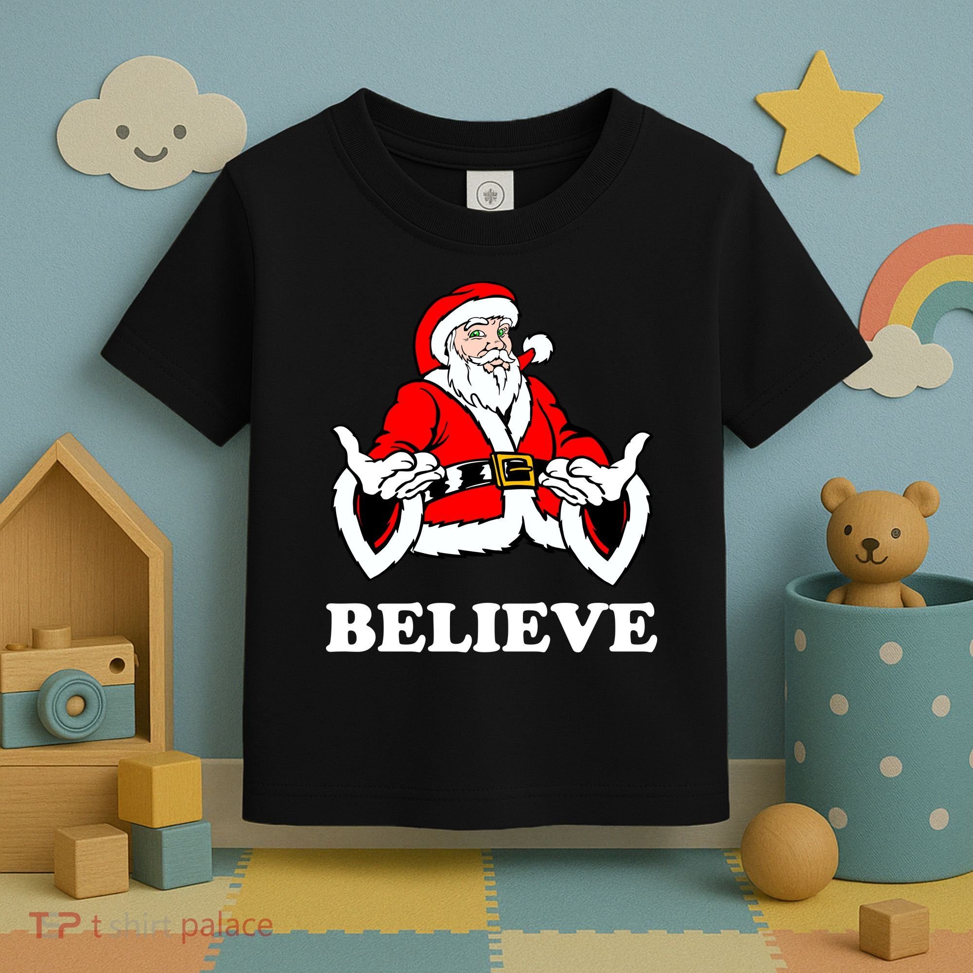 Santa Believe Toddler T-Shirt