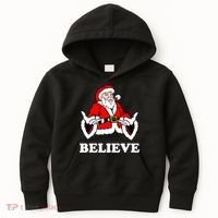 Santa Believe Kids Hoodie thumb 0