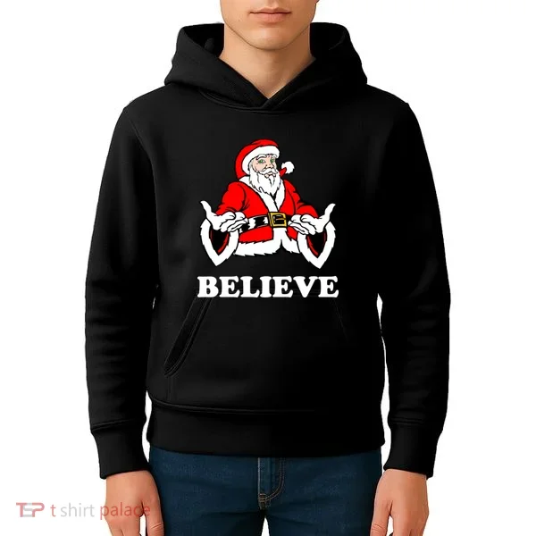 Santa Believe Kids Hoodie
