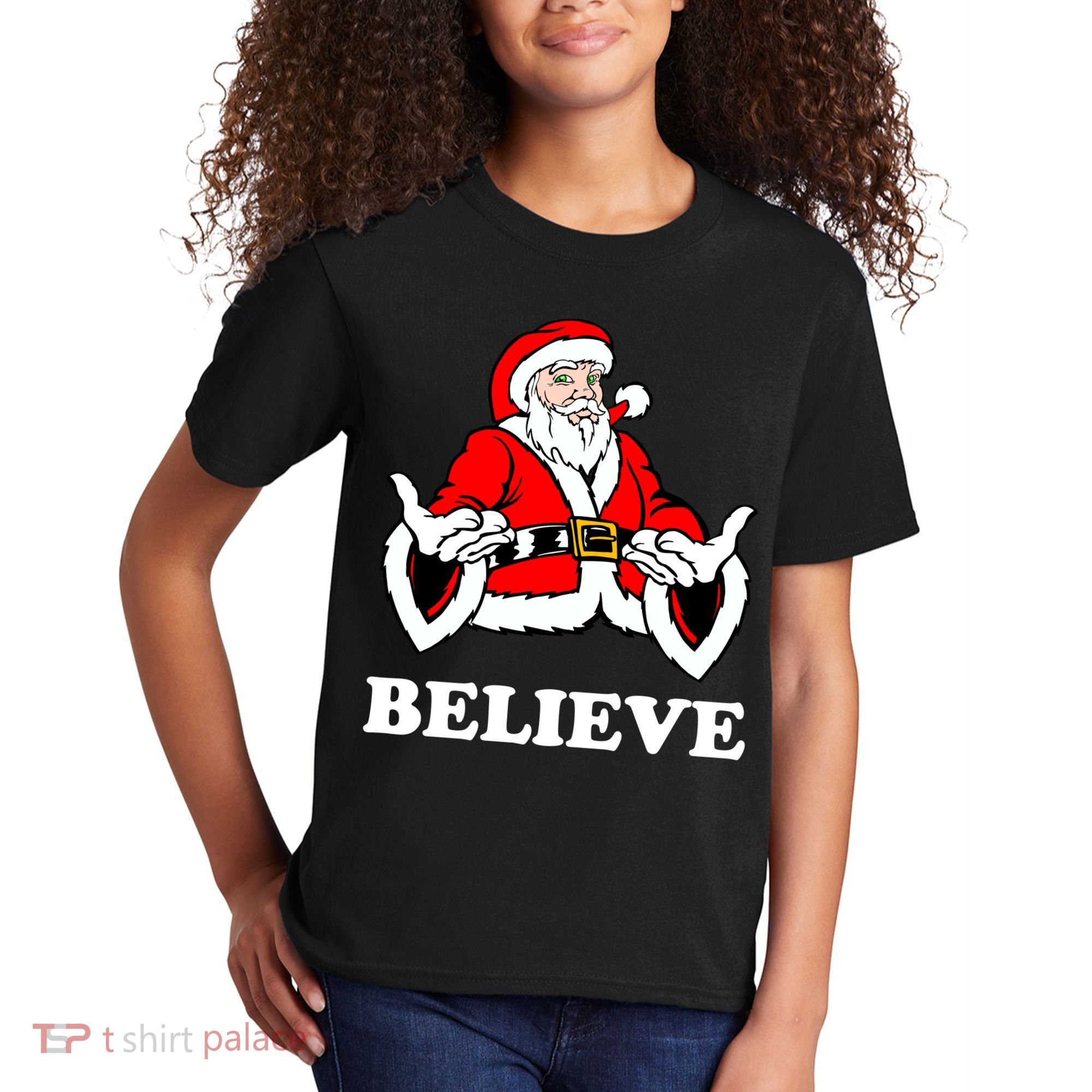Santa Believe Kids T-Shirt