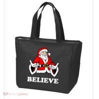 Santa Believe Tote Bag thumb 3