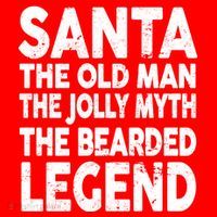 Santa Christmas The Old Man Jolly Myth Bearded Legend Ornament thumb 1