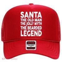 Santa Christmas The Old Man Jolly Myth Bearded Legend Hat thumb 0