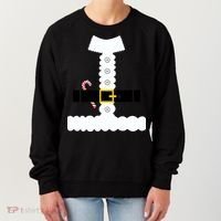 Santa Claus Candy Cane Costume Suit Women's Sweatshirt thumb 0