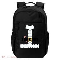 Santa Claus Candy Cane Costume Suit Backpack thumb 0
