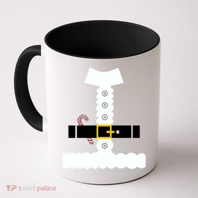 Santa Claus Candy Cane Costume Suit Coffee Mug