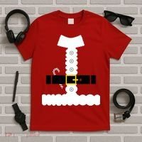 Santa Claus Candy Cane Costume Suit T-Shirt thumb 5