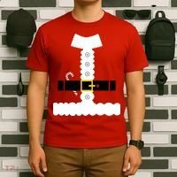 Santa Claus Candy Cane Costume Suit T-Shirt thumb 6