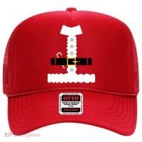 Santa Claus Candy Cane Costume Suit Hat thumb 0