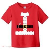 Santa Claus Candy Cane Costume Suit Toddler T-Shirt thumb 0