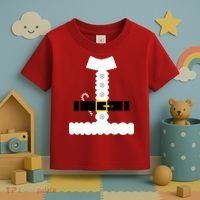 Santa Claus Candy Cane Costume Suit Toddler T-Shirt thumb 3