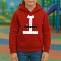 Santa Claus Candy Cane Costume Suit Kids Hoodie thumb 3