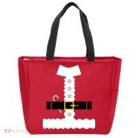 Santa Claus Candy Cane Costume Suit Tote Bag thumb 0