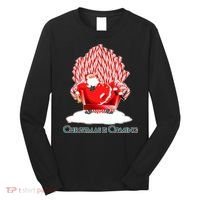 Santa Claus Christmas Is Coming GOT Long Sleeve Shirt thumb 0