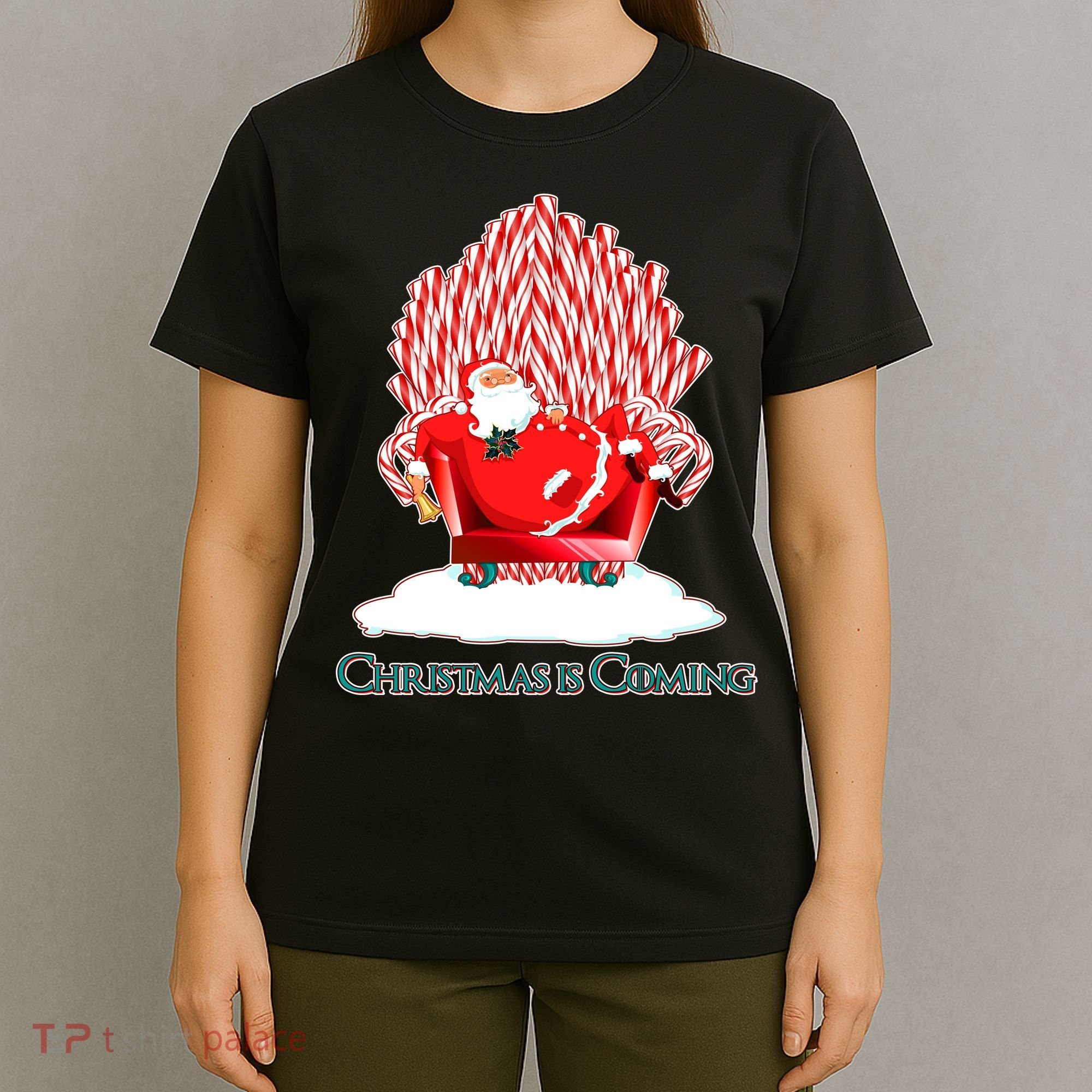 Santa Claus Christmas Is Coming GOT T-Shirt