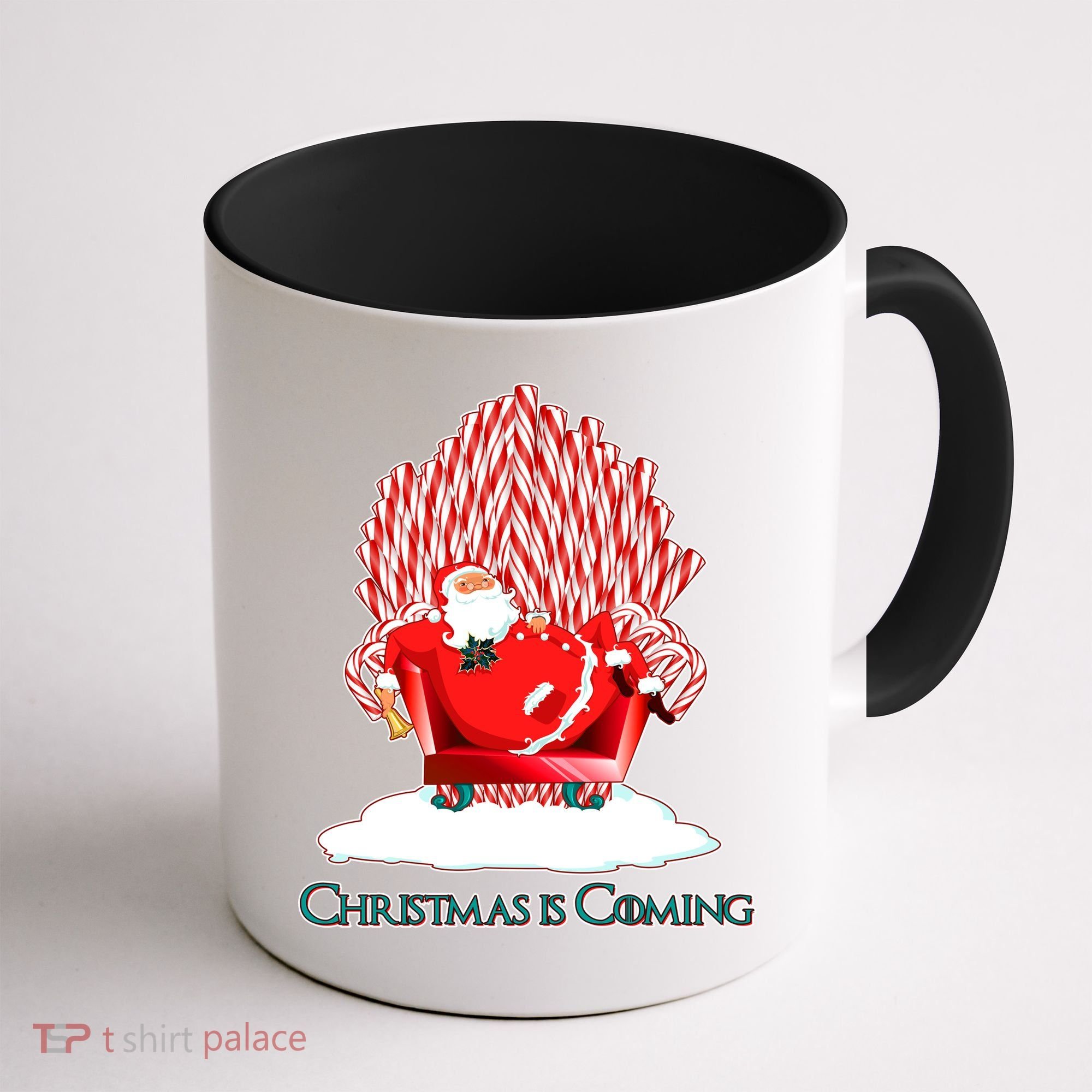 Santa Claus Christmas Is Coming GOT Coffee Mug