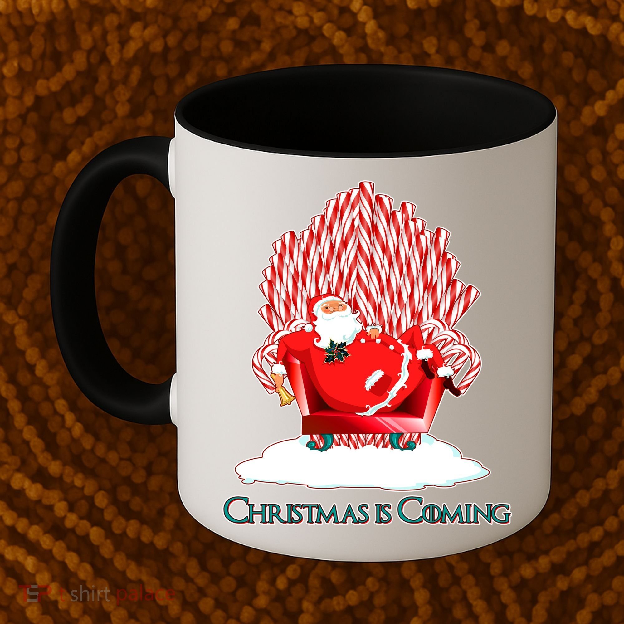 Santa Claus Christmas Is Coming GOT Coffee Mug