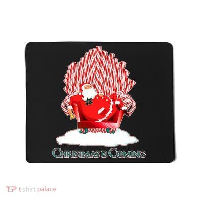 Santa Claus Christmas Is Coming GOT Mousepad
