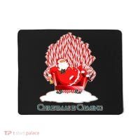 Santa Claus Christmas Is Coming GOT Mousepad thumb 0
