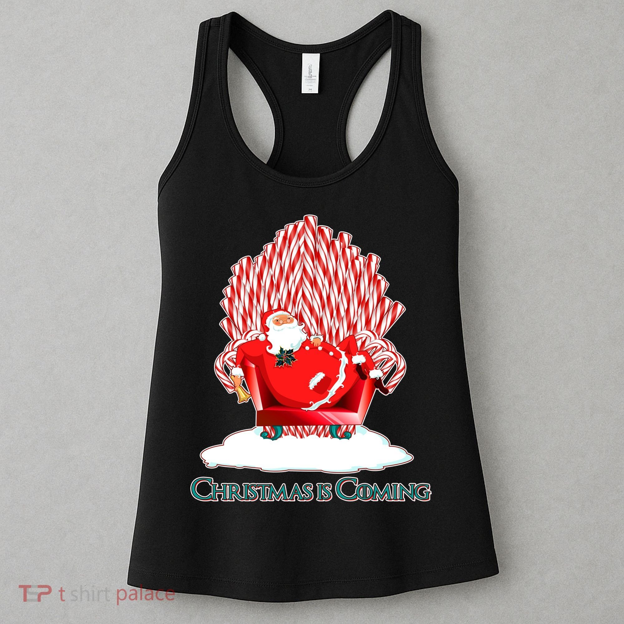 Santa Claus Christmas Is Coming GOT Women's Tank Top
