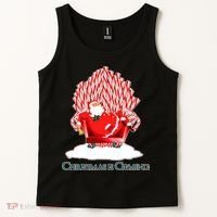 Santa Claus Christmas Is Coming GOT Tank Top thumb 2