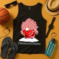 Santa Claus Christmas Is Coming GOT Tank Top thumb 4