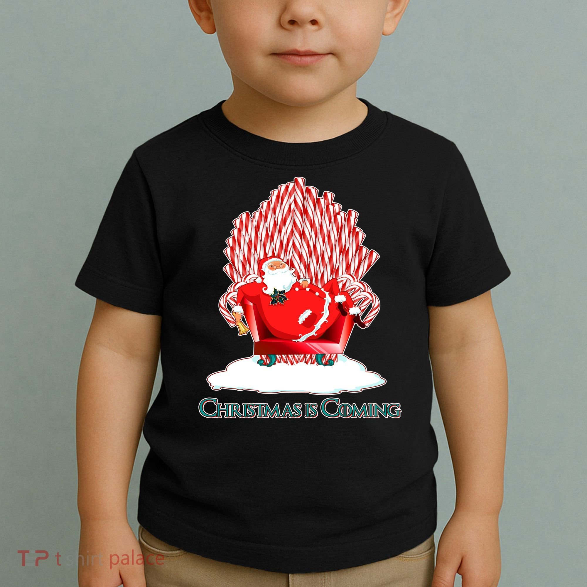 Santa Claus Christmas Is Coming GOT Toddler T-Shirt