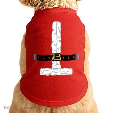 Santa Claus costume Doggie Tank