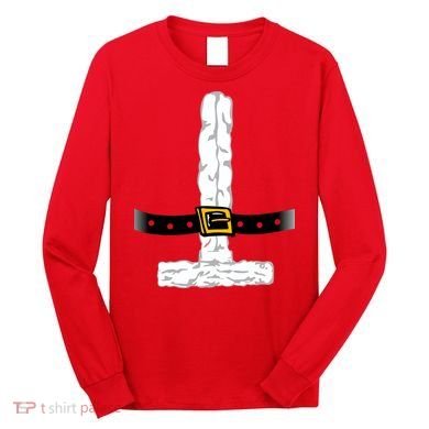 Santa Claus costume Long Sleeve Shirt