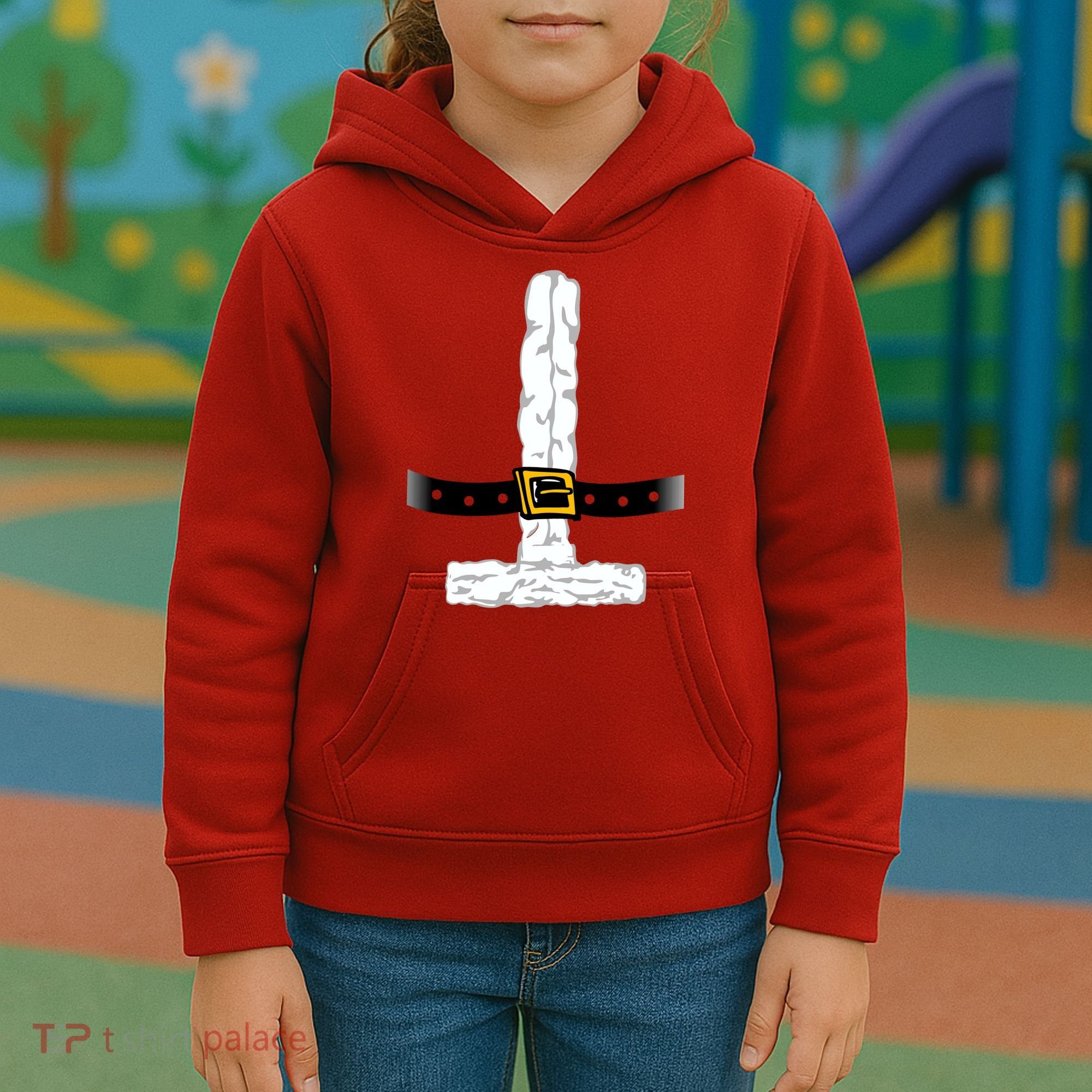 Santa Claus costume Kids Hoodie